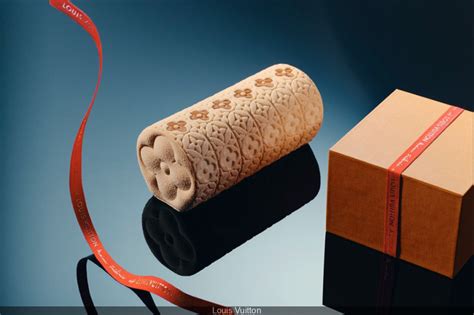 La Bûche de Noël griffée Louis Vuitton par Maxime Frédéric, 